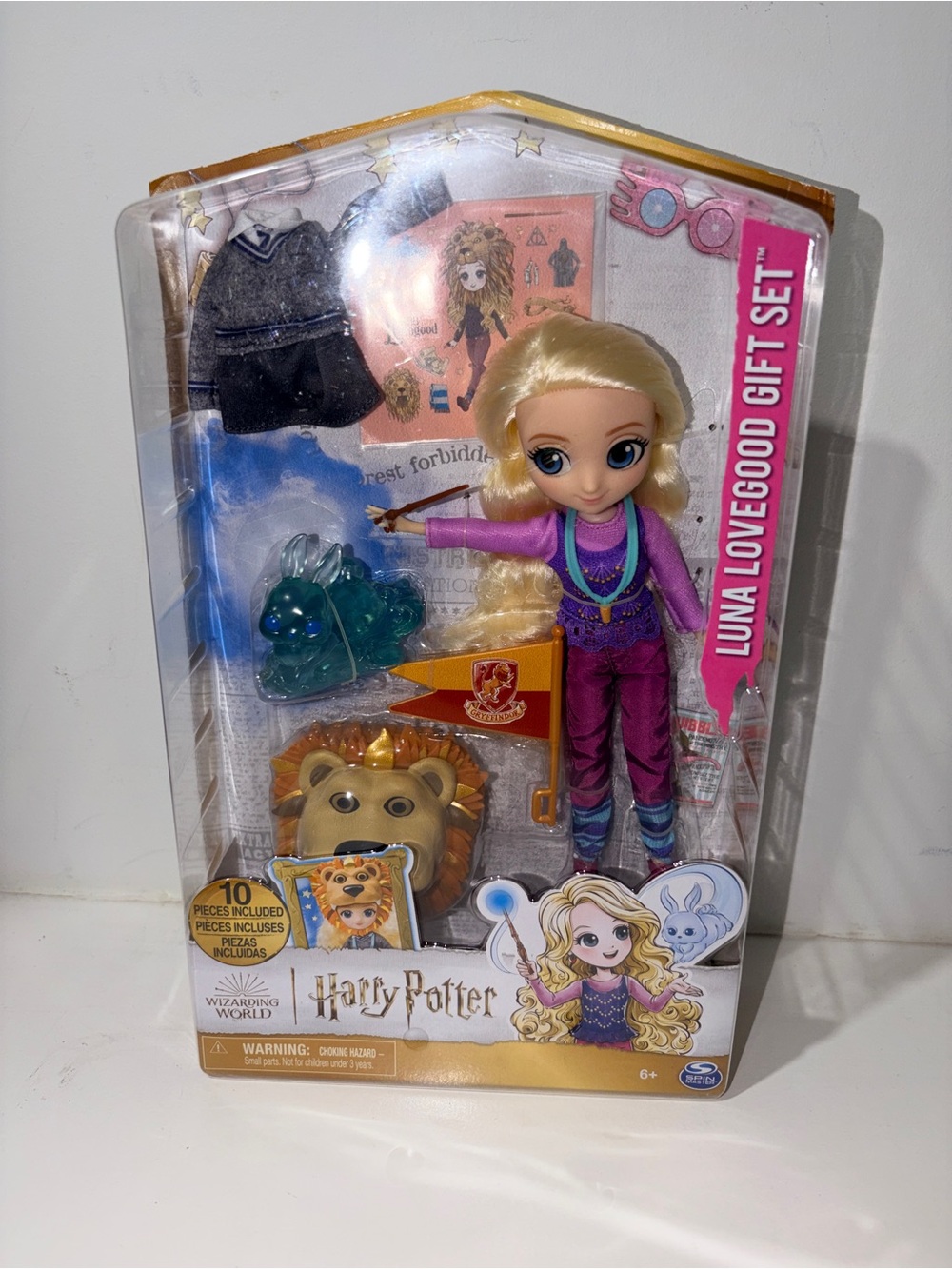 Harry Potter Luna Lovegood 10PC Gift Set Doll 8” Wizarding World NWT